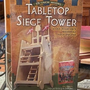 Table siege Tower 15 inch model